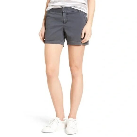 Vince • The Perfect Vintage Fatigue Shorts in Steel- Women's Size 6 - Picture 1 of 11
